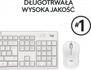 Klawiatura + mysz Logitech MK295 Silent Wireless Combo (920-009824) 7