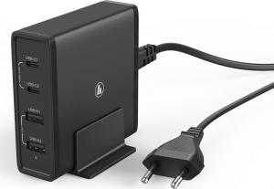 Ładowarka Hama 2x USB-A 2x USB-C 3 A (001833760000) 1