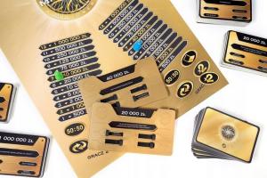 Tm Toys Gra planszowa Milionerzy Edycja Gold 4
