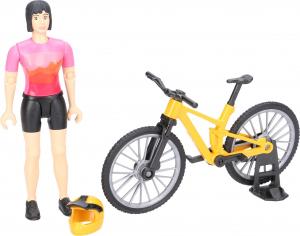 Figurka Bruder bWorld - Kolarka z rowerem górskim (63111) 2