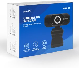 Kamera internetowa Savio USB Full HD CAK-01 3