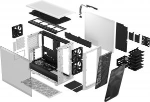 Obudowa Fractal Design Meshify 2 TG Clear Tint Biała (FD-C-MES2A-05) 22