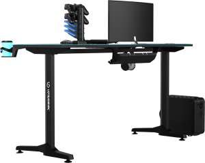 Biurko Ultradesk Frag Niebieskie 140 cmx60 cm 5