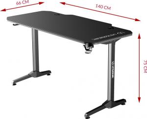 Biurko Ultradesk Frag Białe 140 cmx60 cm 10