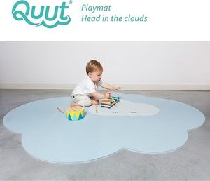Quut Mata do zabawy piankowa podłogowa duża Chmurka Playmat Dusty Blue 1