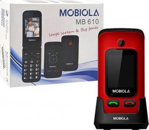 Telefon komórkowy Mobiola MB610 Dual SIM Czerwony 3