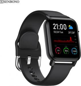 Smartwatch Senbono Zegarek sportowy SE02 czarny 1