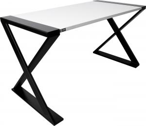 Biurko Guard Desk Xmark Białe 135 cmx70 cm 4