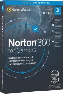 Norton 360 for Gamers 3 urządzenia 12 miesięcy  (21415810) 1