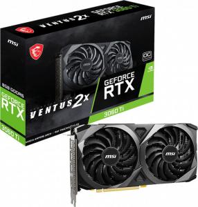 Karta graficzna MSI GeForce RTX 3060 Ti Ventus 2X OCV1 8GB GDDR6 (RTX 3060 Ti VENTUS 2X OCV1) 1