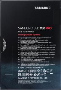 Dysk SSD Samsung 980 PRO 2TB M.2 2280 PCI-E x4 Gen4 NVMe (MZ-V8P2T0BW) 7