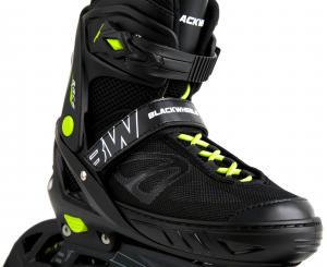 Rolki Blackwheels regulowane Sonic green-black r. 32-35 6
