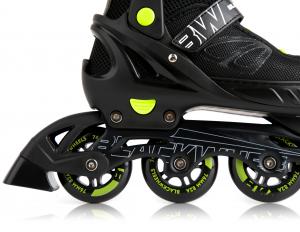 Rolki Blackwheels regulowane Sonic green-black r. 36-39 5