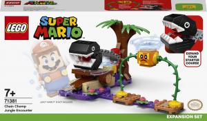 LEGO Super Mario Spotkanie z Chain Chompem w dżungli - zestaw dodatkowy (71381) 1