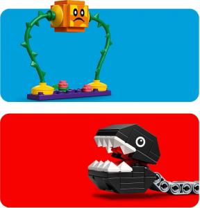 LEGO Super Mario Spotkanie z Chain Chompem w dżungli - zestaw dodatkowy (71381) 13