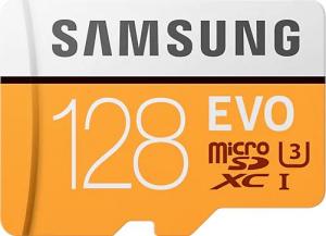 Karta Samsung Evo 2020 MicroSDXC 128 GB Class 10 UHS-I/U3  (MB-MP128HA/EU) 1