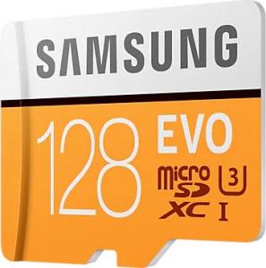 Karta Samsung Evo 2020 MicroSDXC 128 GB Class 10 UHS-I/U3  (MB-MP128HA/EU) 2
