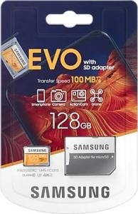 Karta Samsung Evo 2020 MicroSDXC 128 GB Class 10 UHS-I/U3  (MB-MP128HA/EU) 7