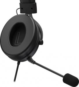 SPC Gear Nauszniki Foam Earpads PU Leather czarne 5