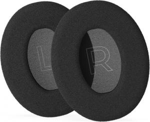 SPC Gear Nauszniki Foam Earpads Hybrid Velour/PU czarne 2
