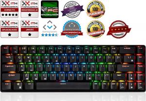 Klawiatura Modecom Volcano Lanparty RGB  (K-MC-LANPARTY-U-BT-RGB) 2