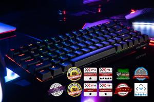 Klawiatura Modecom Volcano Lanparty RGB  (K-MC-LANPARTY-U-BT-RGB) 8