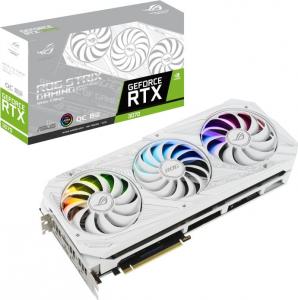 Karta graficzna Asus ROG Strix GeForce RTX 3070 Gaming OC White 8GB GDDR6 (ROG-STRIX-RTX3070-O8G-WHITE) 1