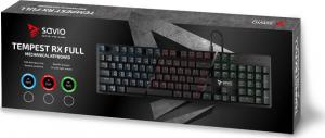Klawiatura Savio Tempest RX FULL Outemu Brown (SAVGK-TEMPEST FULL BROWN) 6
