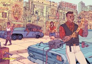 Merch Cyberpunk 2077: Valentinos puzzles 1500 3