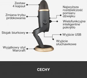 Mikrofon Blue Yeti X World of Warcraft Edition (988-000463) 7