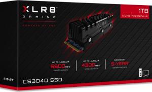 Dysk SSD PNY XLR8 CS3040 1TB M.2 2280 PCI-E x4 Gen4 NVMe (M280CS3040HS-1TB-RB) 5