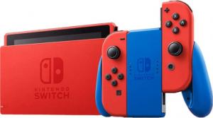 Nintendo Switch V2 Mario Red & Blue Edition 1