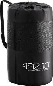 4fizjo Mata do akupresury z kolcami + poduszka 130x50 (czarno-pomarańczowa) 4