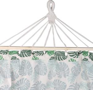 Royokamp  Hamak Maiami z frędzlami 2 osobowy 200x150cm zielony 3