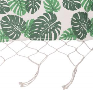 Royokamp  Hamak Maiami z frędzlami 2 osobowy 200x150cm zielony 4