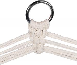 Royokamp  Hamak fotel brazylijski Natura 100x50cm z wszytą poduszką zielony 5