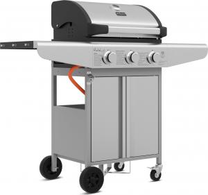 Koler Grill ogrodowy gazowy Relish V1 Silver Compact 3.0 ruszt 47x40 cm 8