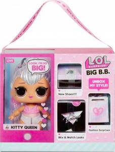 MGA LOL SURPRISE Lalka Big B.B. Big Baby Kitty Queen (573074) 2