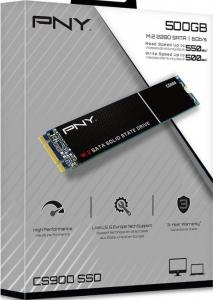 Dysk SSD PNY CS900 500GB M.2 2280 SATA III (M280CS900-500-RB) 3