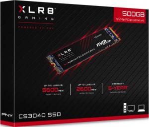 Dysk SSD PNY XLR8 CS3040 500GB M.2 2280 PCI-E x4 Gen4 NVMe (M280CS3040-500-RB) 2