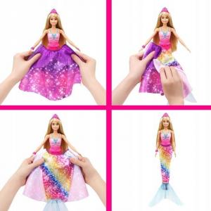 Lalka Barbie Mattel Dreamtopia - Księżniczka Syrenia przemiana (GTF92) 3