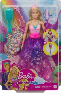 Lalka Barbie Mattel Dreamtopia - Księżniczka Syrenia przemiana (GTF92) 5