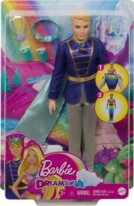 Lalka Barbie Mattel Dreamtopia - Książę Ken Syrenia przemiana (GTF93) 5