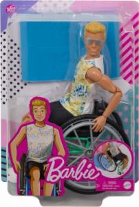 Lalka Barbie Mattel Fashionistas - Ken na wózku inwalidzkim (GWX93) 1