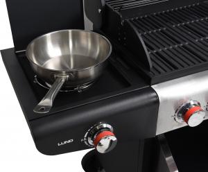 Lund 99653 Grill ogrodowy gazowy 18.2 kW 40 cm x 73 cm 4
