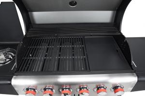 Lund 99653 Grill ogrodowy gazowy 18.2 kW 40 cm x 73 cm 5