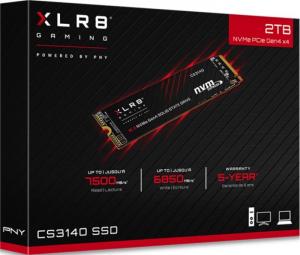 Dysk SSD PNY XLR8 CS3140 2TB M.2 2280 PCI-E x4 Gen4 NVMe (M280CS3140HS-2TB-RB) 4
