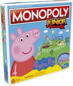 Hasbro Gra planszowa Monopoly Junior Świnka Peppa 1