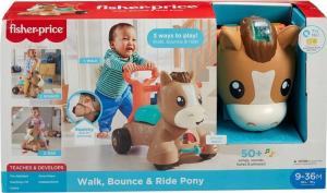 Fisher Price Spacerowy kucyk Pchacz - Jeździk (GWM20) 2