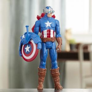 Figurka Hasbro Avengers Titan Hero - Kapitan Ameryka Blast Gear (E7374) 3